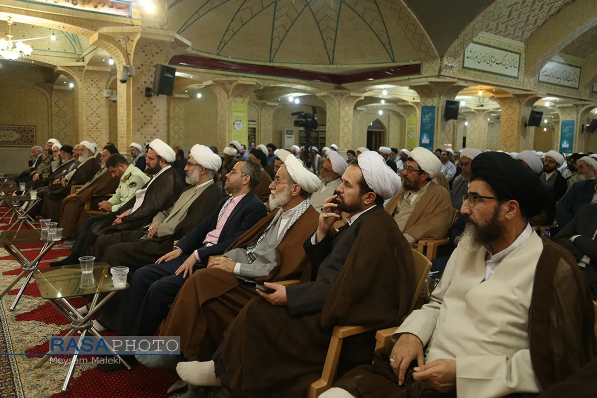 مراسم تکریم و معارفه مدیر حوزه&zwnj;های علمیه استان قزوین