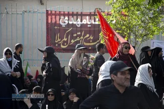 گوشه&zwnj;ای از لحظات ماندگار تشییع تاریخی رهبر شهید انقلاب در قم