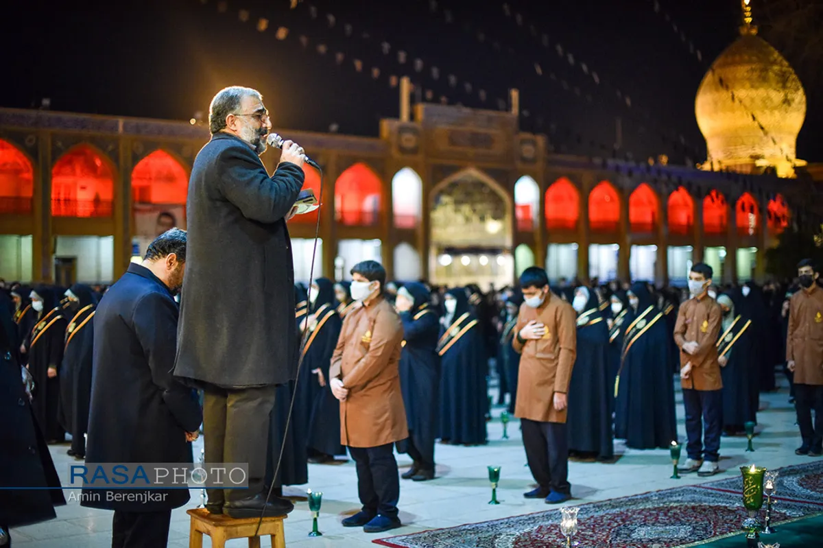مراسم بزرگداشت سالروز شهادت حضرت احمد بن موسی الکاظم (ع) - شاهچراغ