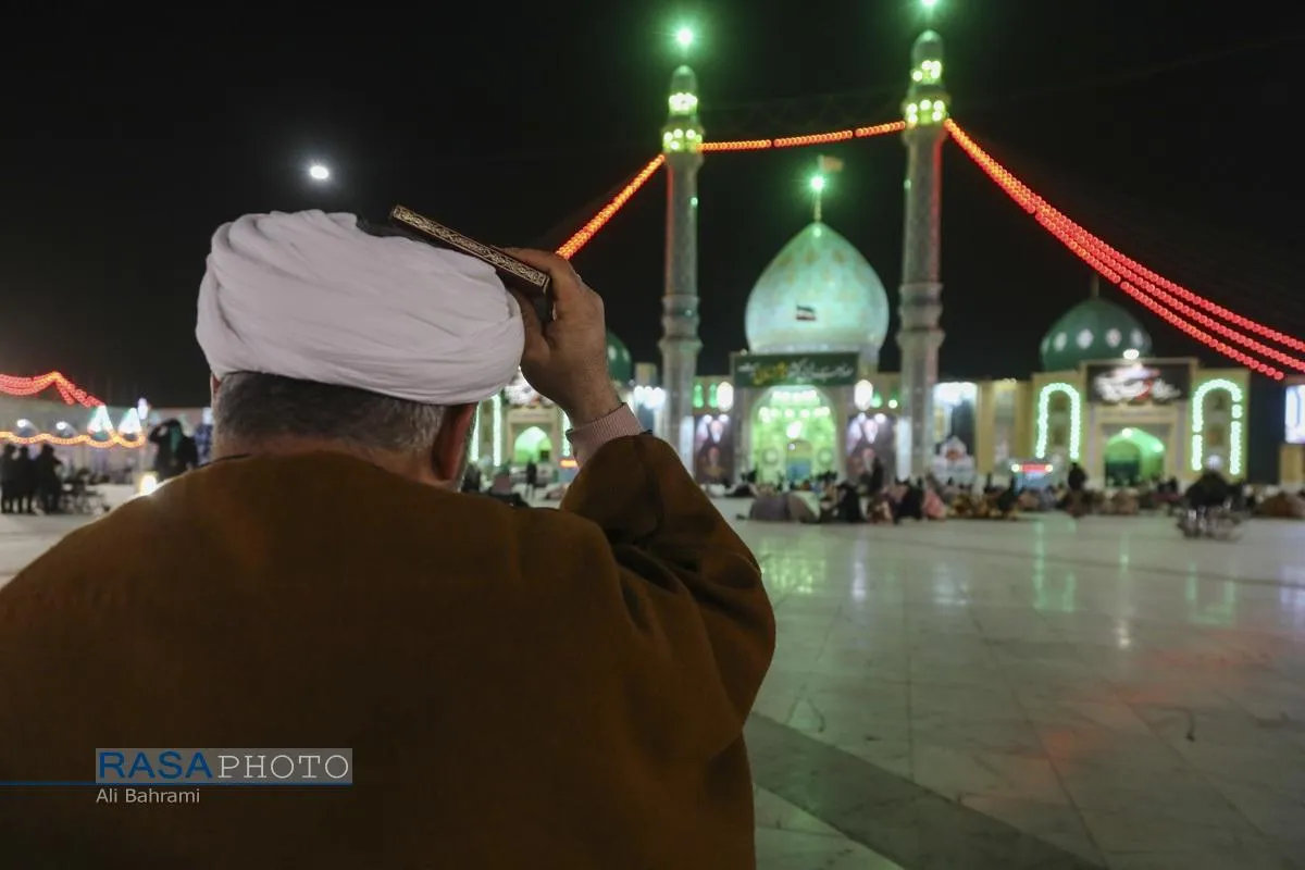 احیاء شب بیست و یکم ماه مبارک رمضان در مسجد مقدس جمکران