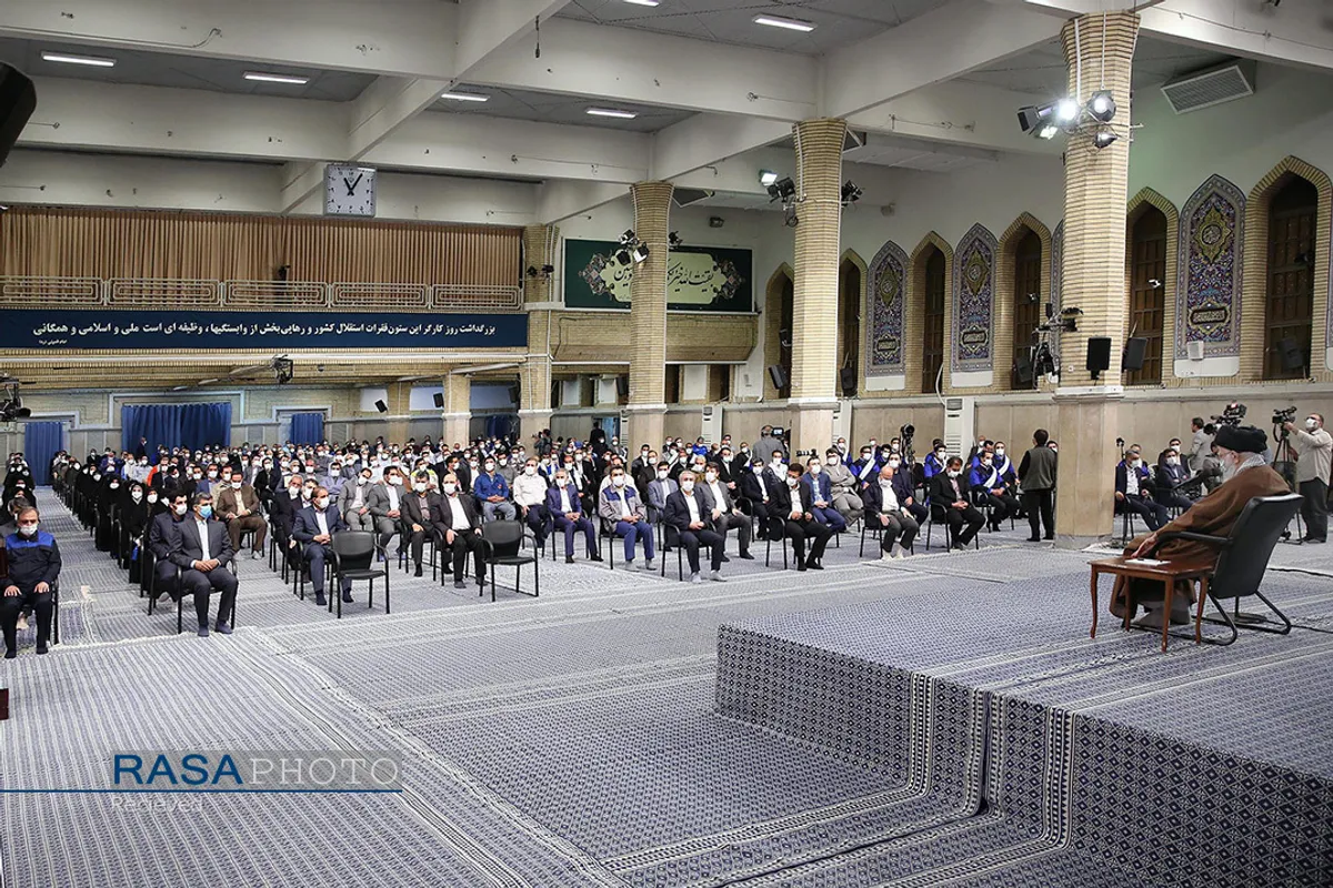 دیدار جمعی از کارگران سراسر کشور با مقام معظم رهبری