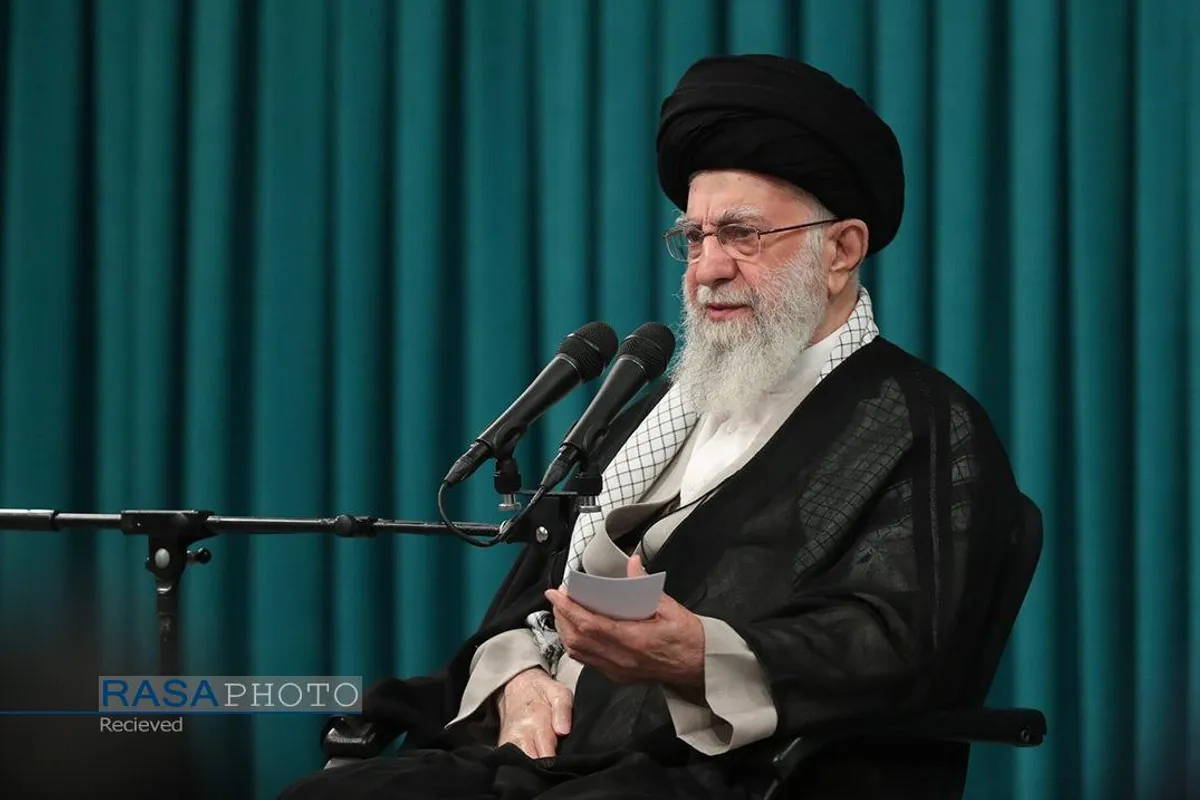 دیدار اعضای کاروان&zwnj;های اعزامی ایران به بازی&zwnj;های المپیک و پارالمپیک ۲۰۲۴ با رهبر انقلاب