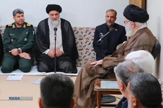 دیدار دست&zwnj;اندرکاران کنگره ملی شهدای استان کهگیلویه و بویر احمد با رهبر انقلاب