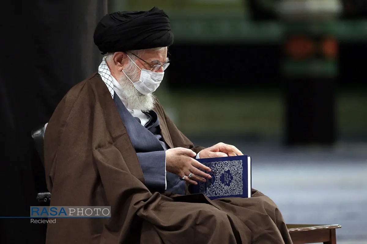 مراسم قرائت زیارت اربعین با حضور مقام معظم رهبری