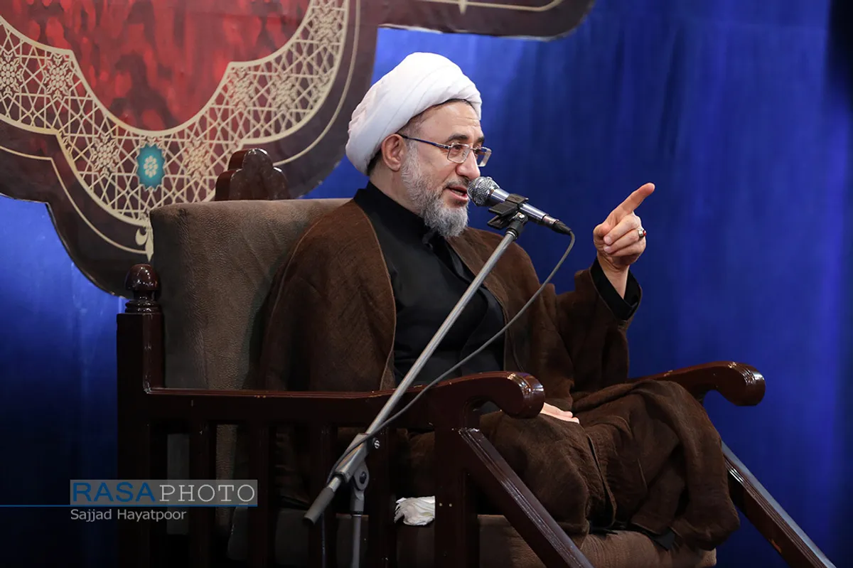 عزاداری شب چهارم محرم در حسینیه شهداء قم با سخنرانی آیت الله اراکی