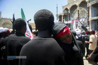 نماز جماعت و عزاداری ظهر عاشورای حسینی در قم