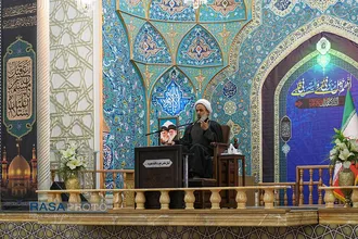 مراسم پرفیض دعای عرفه در حرم کریمه اهلبیت (سلام&zwnj;الله&zwnj;علیها)