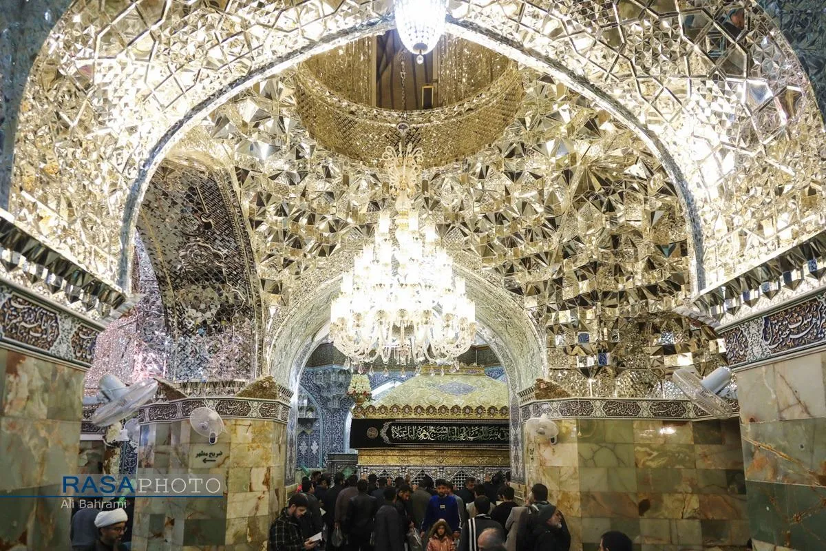 مراسم احیاء شب ۱۹ ماه مبارک رمضان ۱۴۰۴ در حرم کریمه اهلبیت (س)