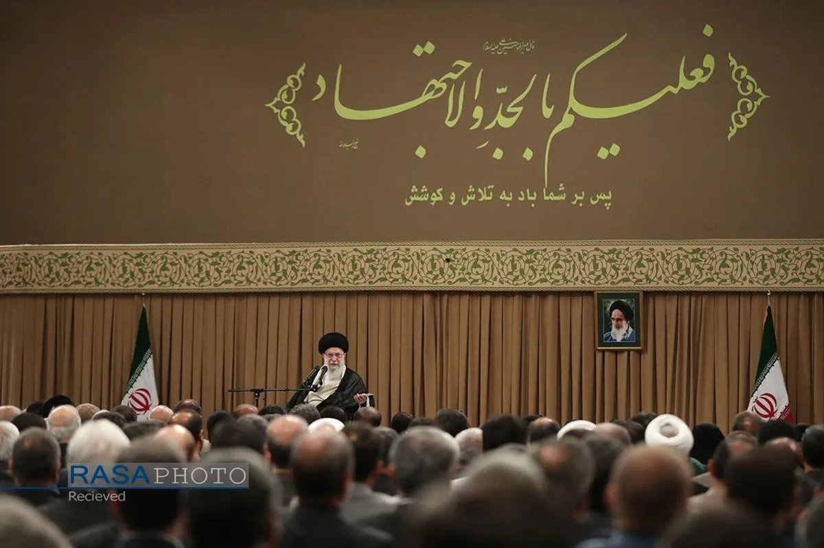 دیدار رئیس و نمایندگان مجلس دوازدهم با رهبر معظم انقلاب