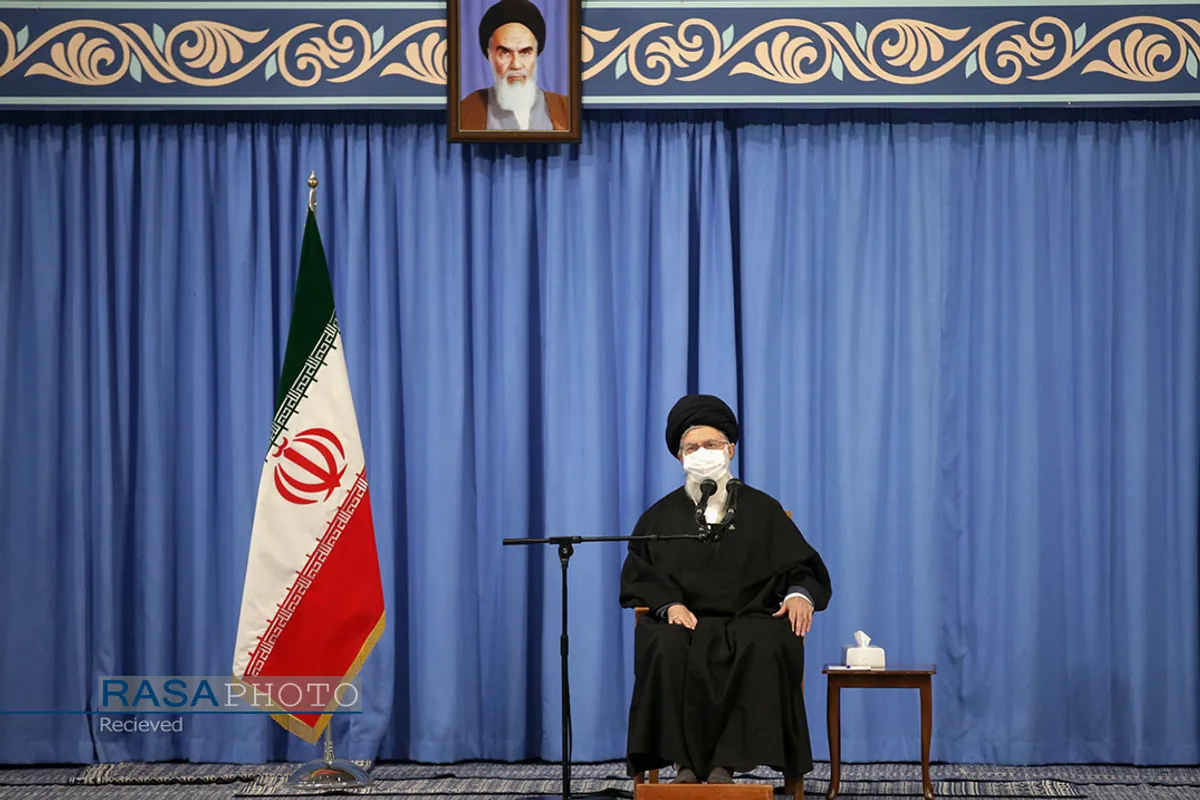 دیدار دست&zwnj;اندرکاران مراسم سالگرد شهادت حاج قاسم سلیمانی با رهبر انقلاب