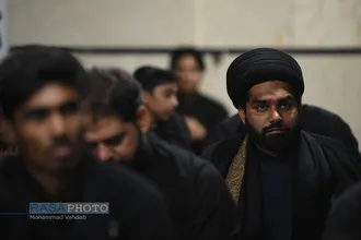 مراسم عزاداری هندی&zwnj;های مقیم قم در دهه اول محرم