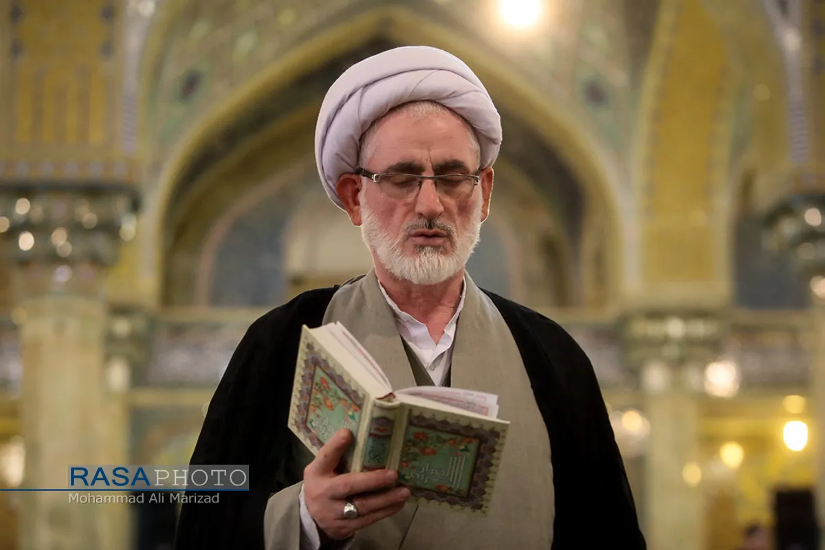 اعمال ام داود در مراسم معنوی اعتکاف | قم مسجد امام حسن عسکری
