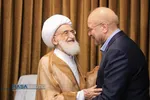 دیدار دکتر قالیباف با حضرت آیت الله نوری همدانی