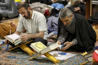 مراسم معنوی اعتکاف ۱۴۰۴ در مسجد مقدس جمکران