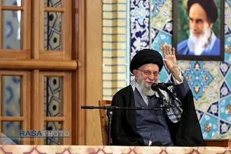 سخنرانی رهبر انقلاب در اجتماع عظیم زائران و مجاوران حرم مطهر رضوی (علیه&zwnj;السلام)