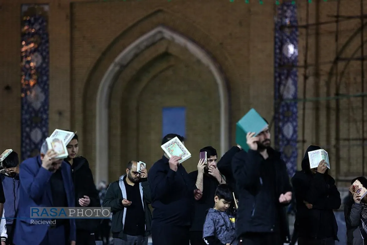 احیا شب ۲۱ ماه مبارک رمضان در حرم حضرت معصومه (سلام&zwnj;الله&zwnj;علیها)
