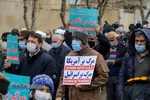 راهپیمایی اعلام انزجار مردم خراسان شمالی از کشتار مردم یمن&lrm;&lrm;