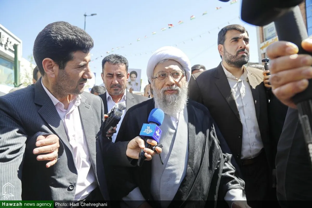 حضور شخصیت های حوزوی در راهپیمایی روز جهانی قدس