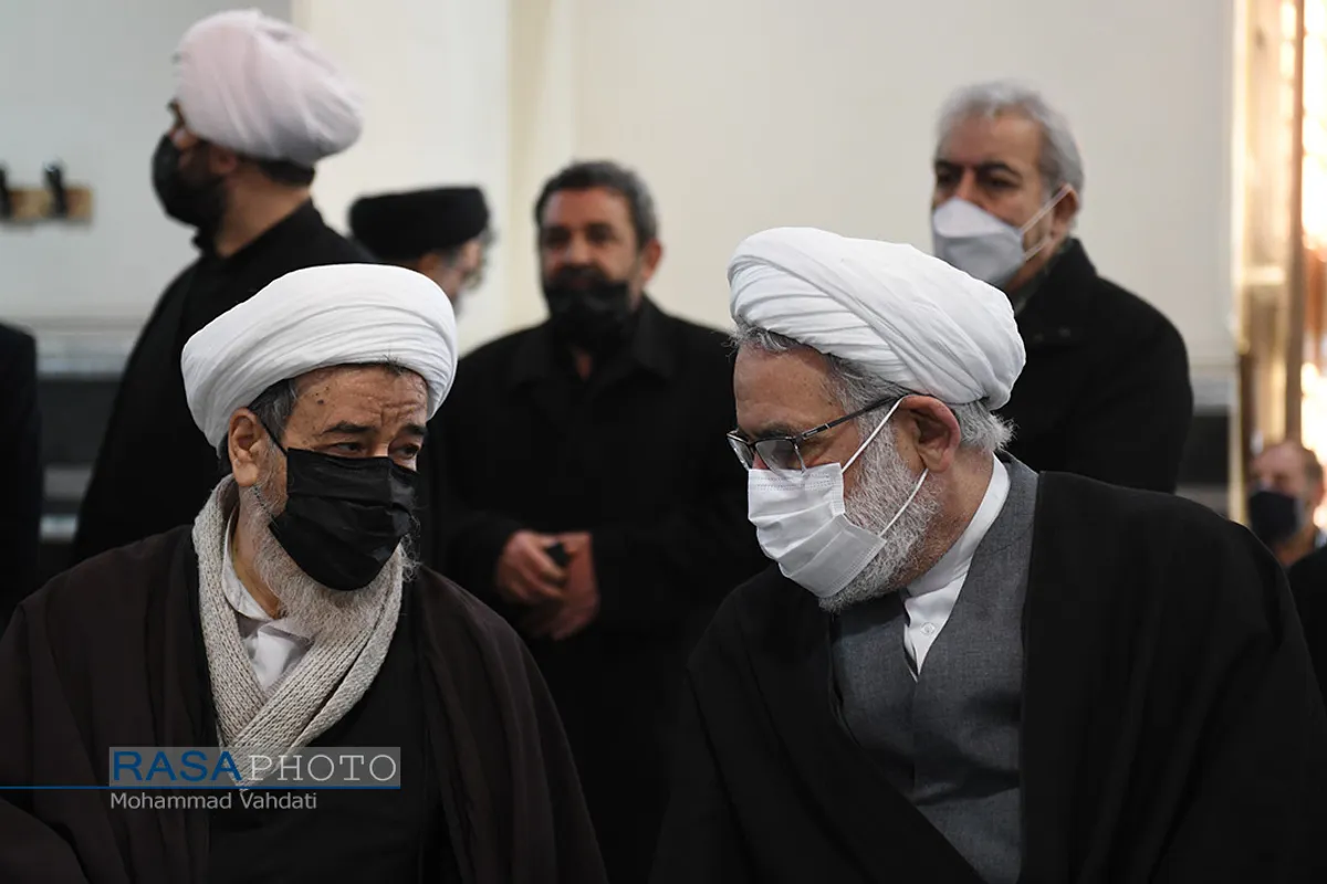 تشییع حضرت آیت الله صافی گلپایگانی در قم