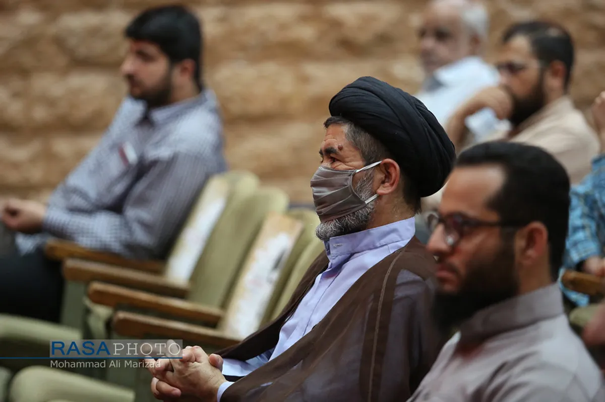 مراسم تجلیل از مساجد نمونه و فعال قم در مقابله با ویروس کرونا