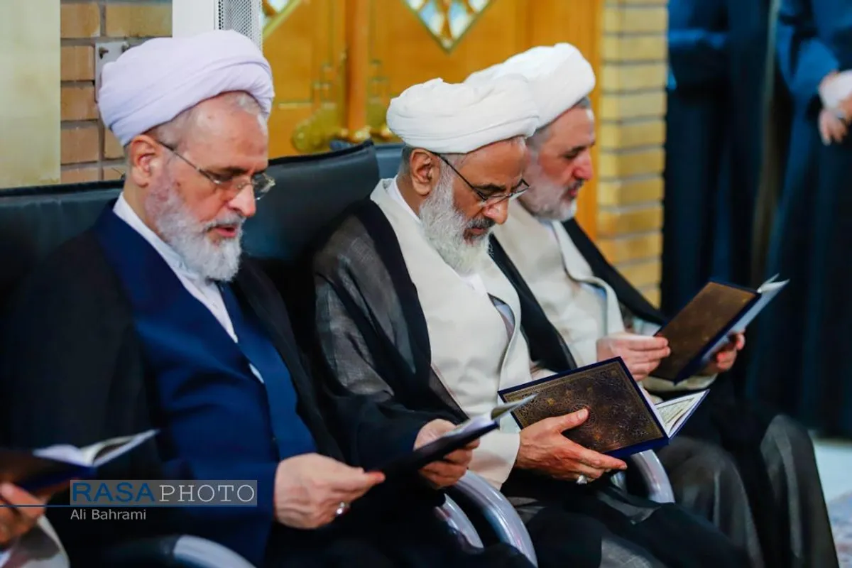مراسم بزرگداشت شهدای اقتدار و چهلم شهدای روحانیت
