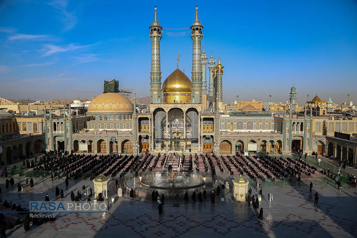 خطبه&zwnj;خوانی خادمان حرم کریمه اهل&zwnj;بیت (س) در روز شهادت امام موسی کاظم (ع)