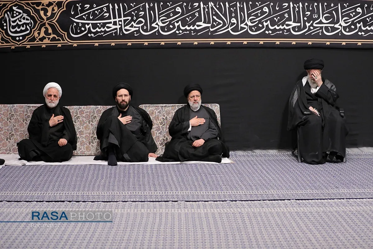 دومین شب مراسم عزاداری حضرت اباعبدالله الحسین (علیه&zwnj;السلام) با حضور رهبر انقلاب