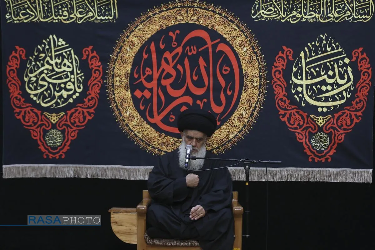 مراسم بزرگداشت مرحوم حجت الاسلام حاج شیخ علی طائب