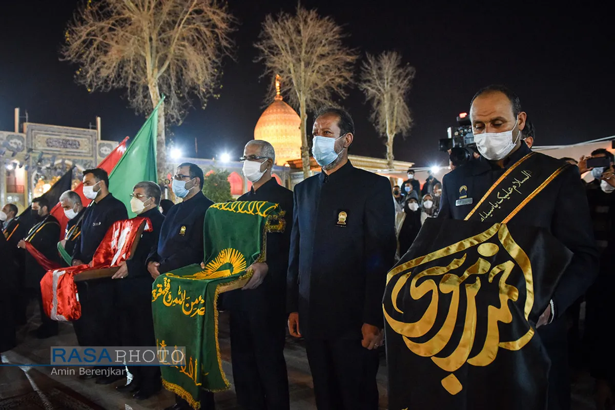 مراسم بزرگداشت سالروز شهادت حضرت احمد بن موسی الکاظم (ع) - شاهچراغ