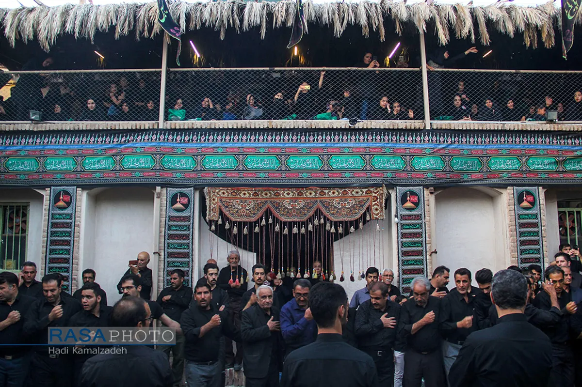 مراسم عزاداری سنتی حسن حسین (ع) در حسینیه گود بیرجند&lrm;