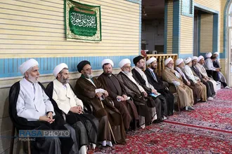 سفر حجت الاسلام والمسلمین رحیمیان مسئول دبیرخانه شورای عالی حوزه&zwnj;های علمیه به استان سمنان-۲