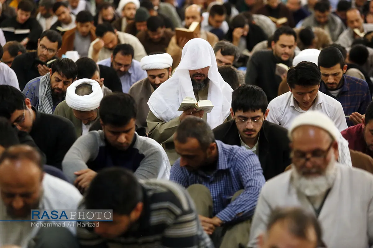اعمال ام داود در مراسم معنوی اعتکاف | قم مسجد امام حسن عسکری