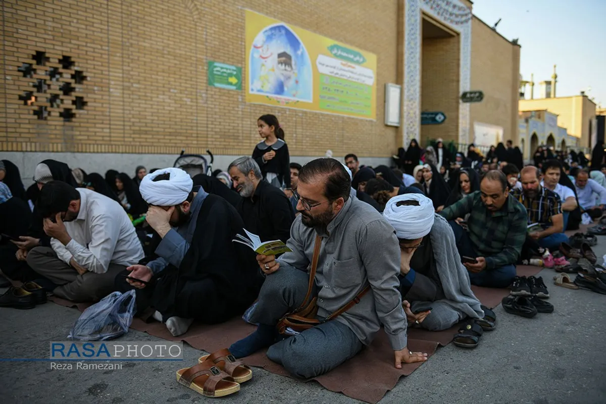 مراسم پرفیض دعای عرفه در حرم کریمه اهلبیت (سلام&zwnj;الله&zwnj;علیها)