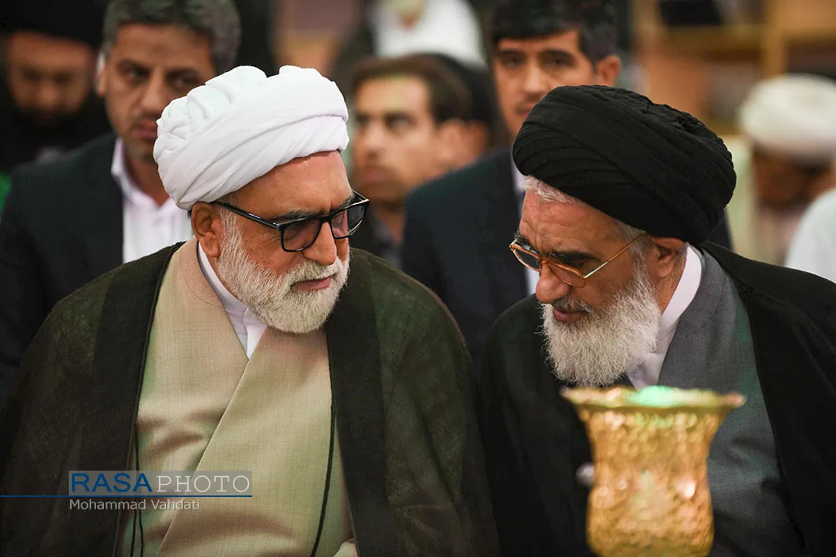 آیین خطبه&zwnj;خوانی آغاز دهه کرامت در حرم حضرت فاطمه معصومه (سلام الله علیها)