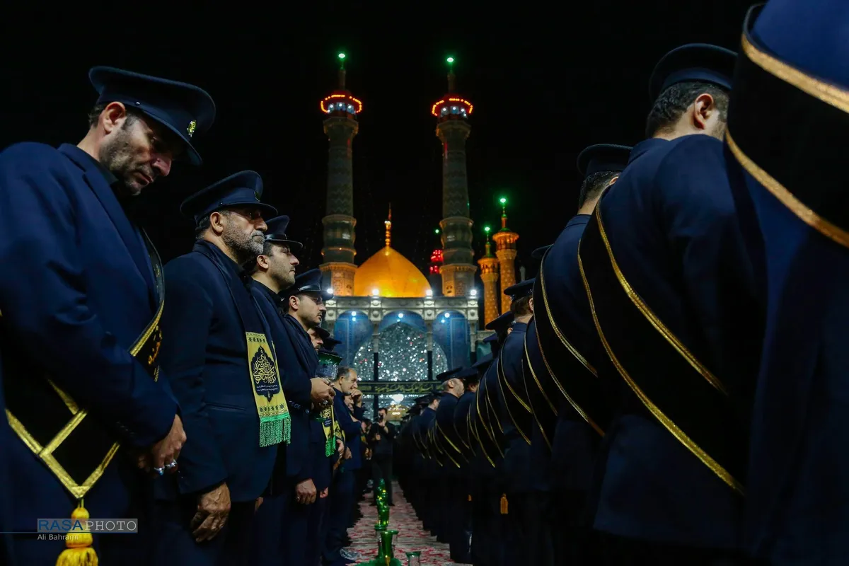 آیین شمعدان&zwnj; در شام رحلت بانوی کرامت (س)