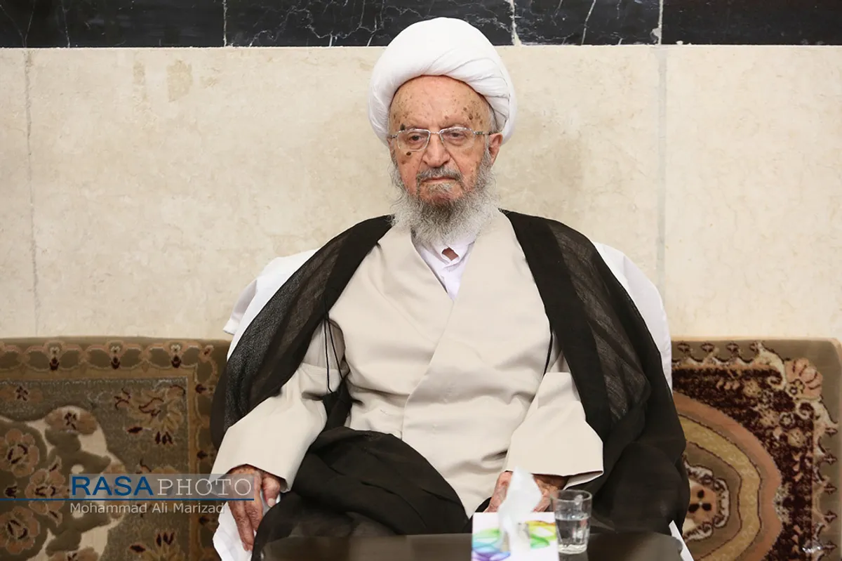 مراسم چهلمین روز ارتحال حضرت آیت الله صافی از سوی حضرت آیت الله مکارم شیرازی