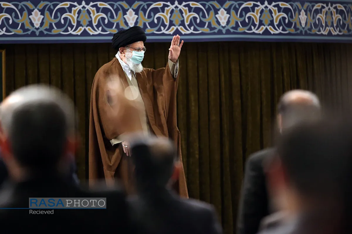 دیدار جمعی از معلمان با مقام معظم رهبری