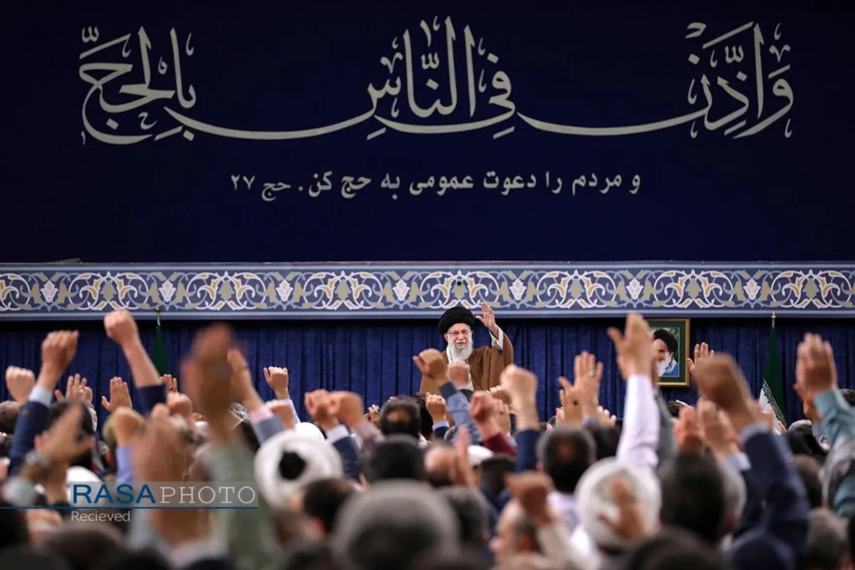 دیدار کارگزاران حج با رهبر معظم انقلاب اسلامی