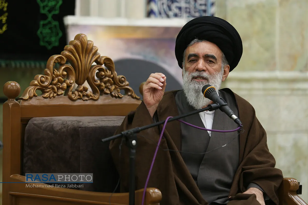 مراسم ختم همسر آیت الله جوادی آملی