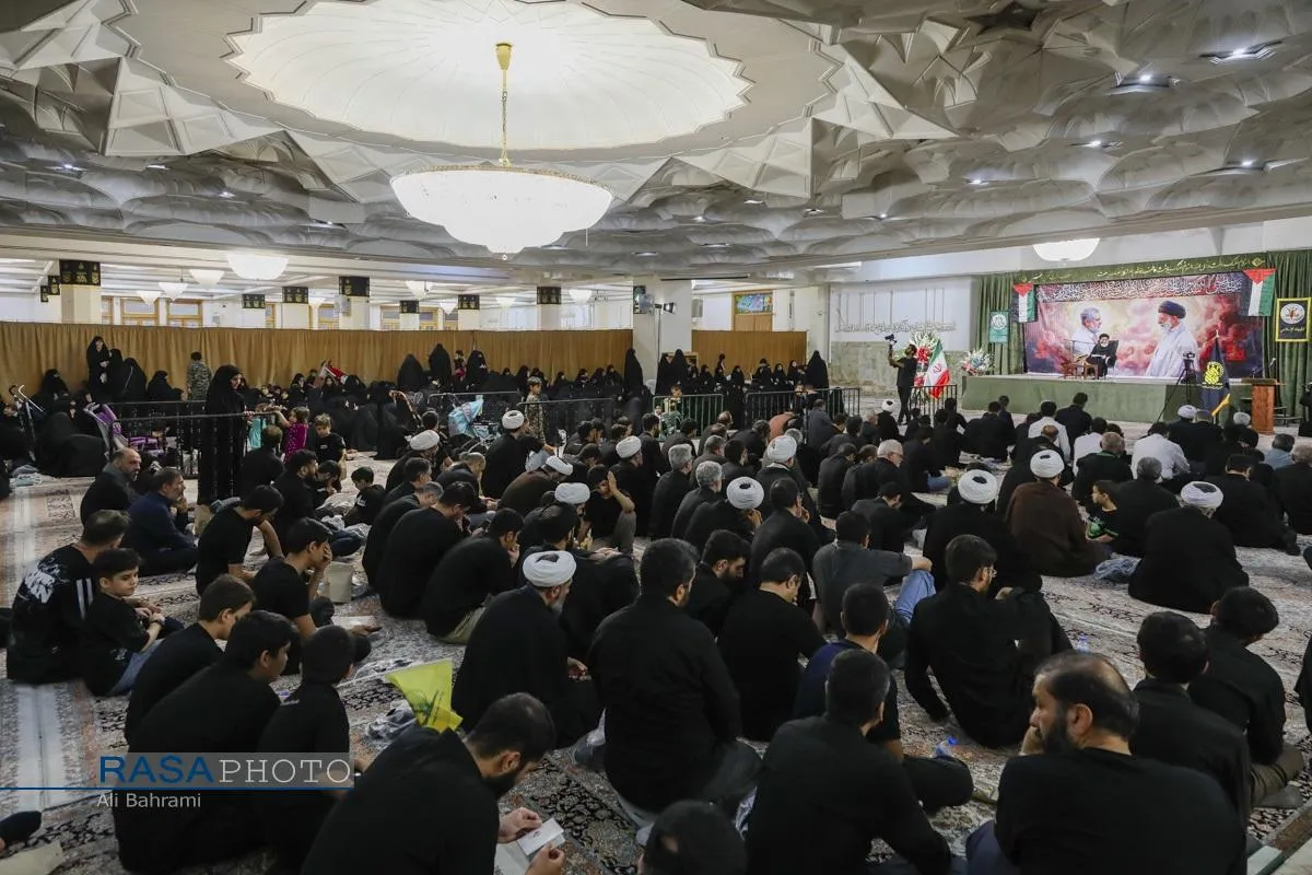 مراسم سالگرد شهادت سردار ایزدی (حاج رمضان)