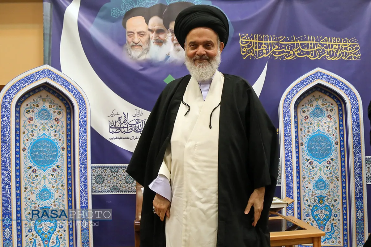 سخنرانی آیت الله حسینی بوشهری در جمع خانواده شهداء مدافع حرم