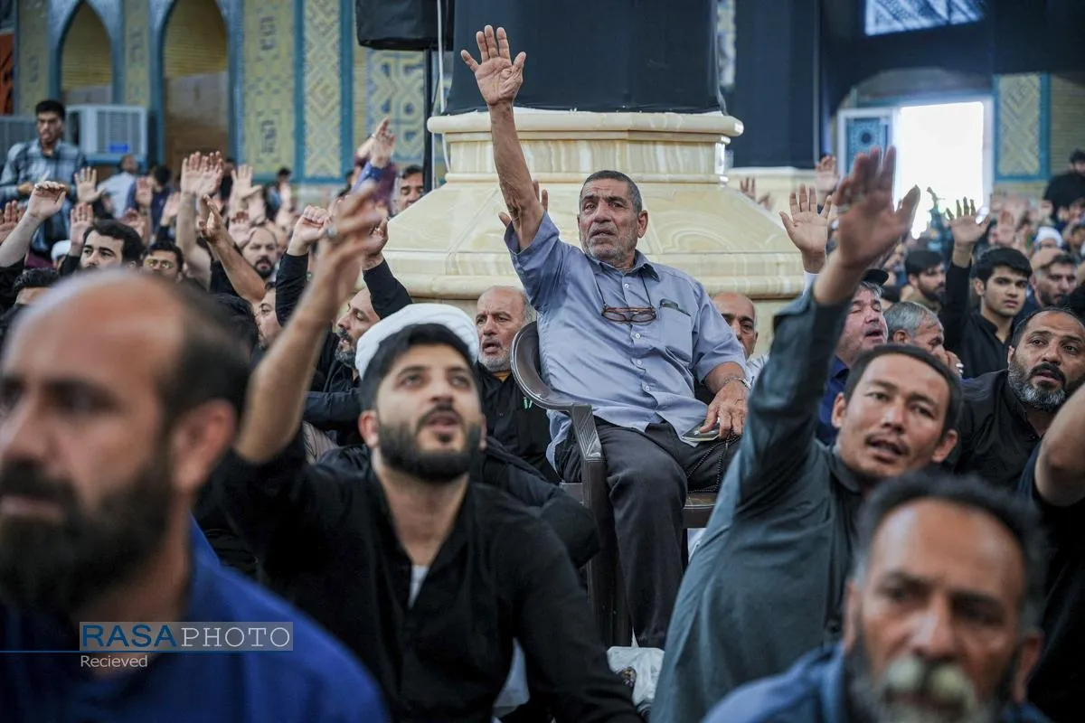 مراسم پر فیض دعای عرفه در مسجد مقدس جمکران