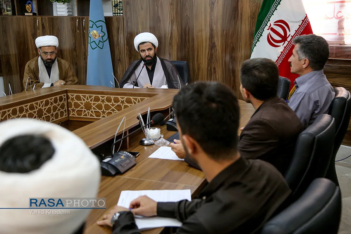 نشست بنیاد عفاف حجاب خراسان شمالی ویژه مداحان&lrm;