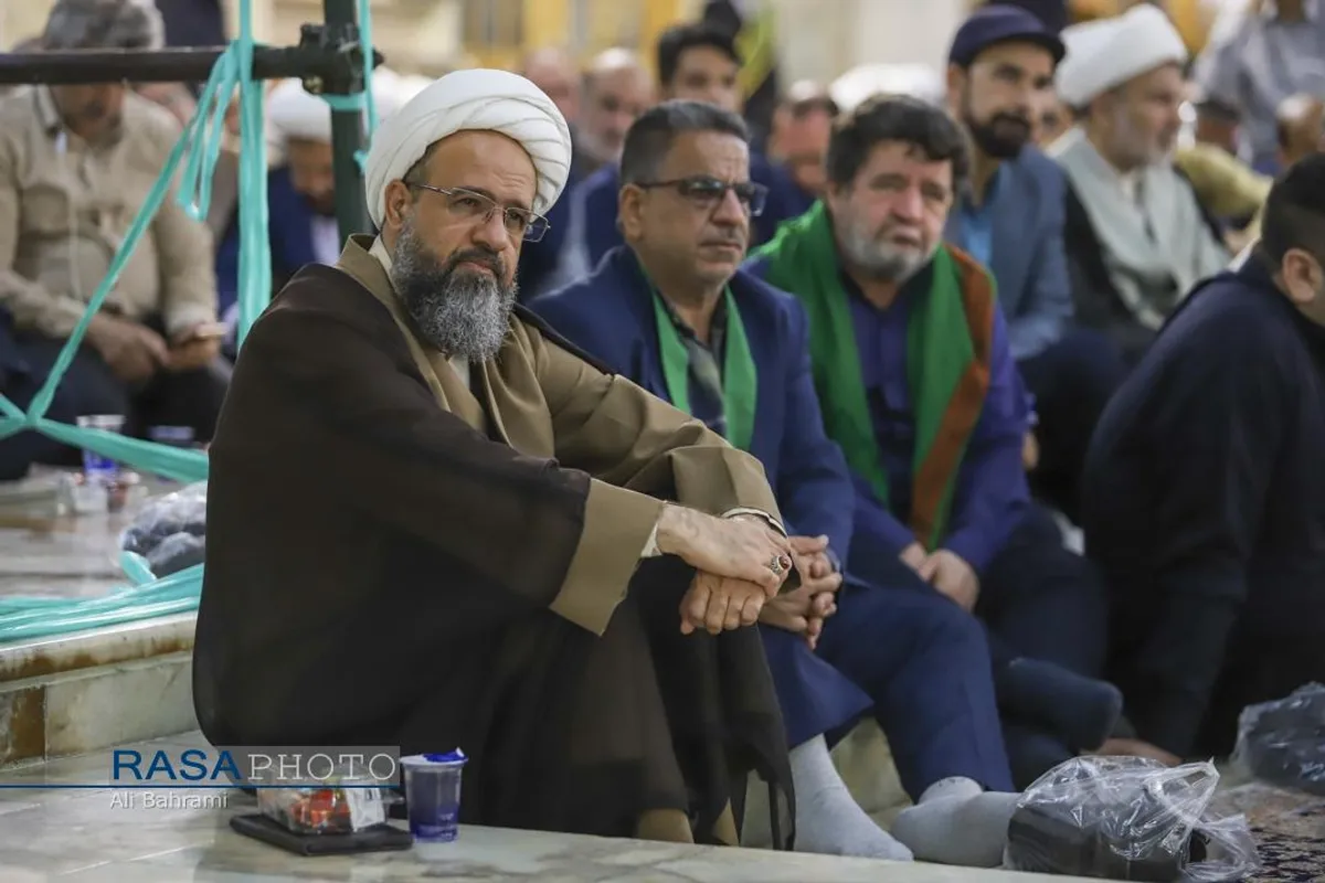 آئین شکرانه خدمت خادمان حرم حضرت فاطمه معصومه (سلام&zwnj;الله&zwnj;علیها)در ماه مبارک رمضان