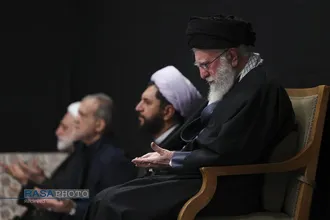 شب اول عزاداری فاطمیه ۱۴۰۴ با حضور رهبر معظم انقلاب