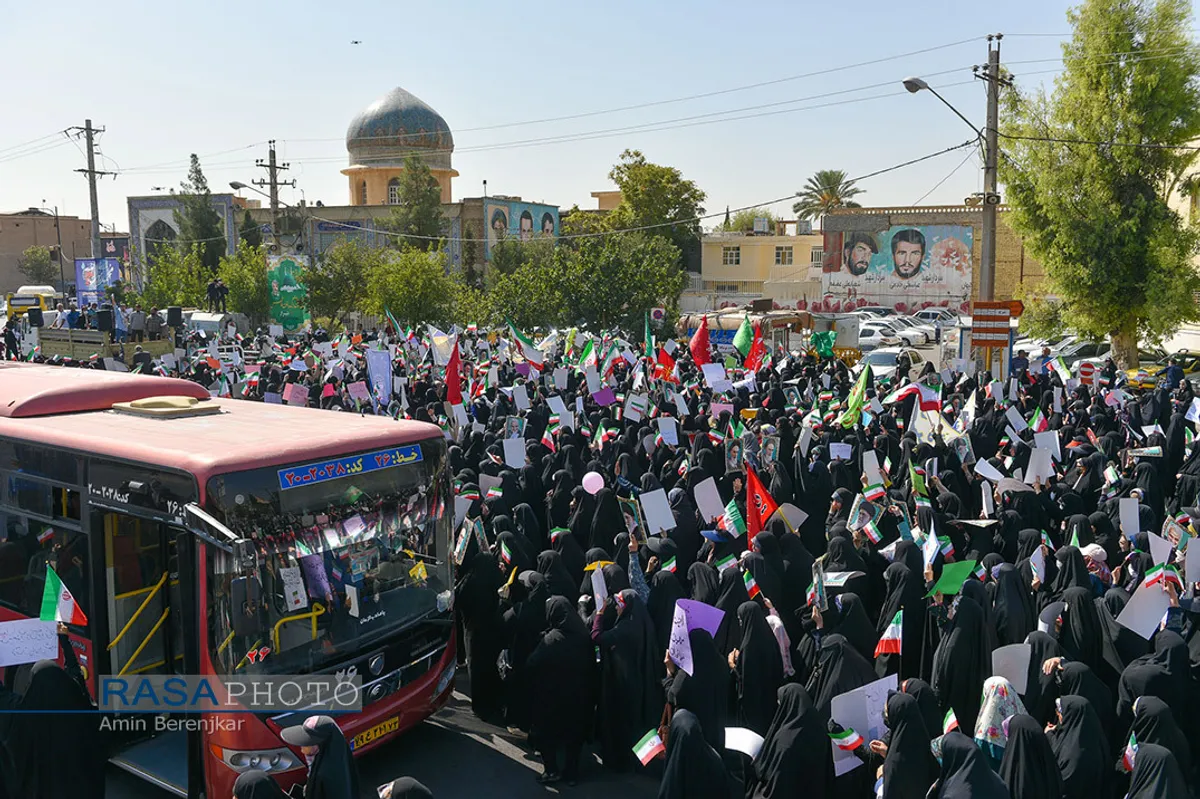 راهپیمایی "بانوان فاطمی" در شیراز