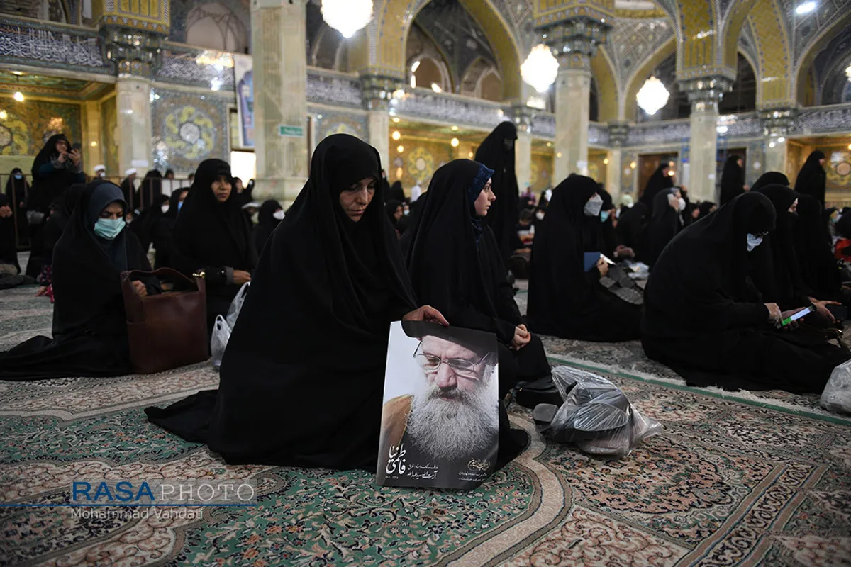 تشییع پیکر مرحوم آیت الله فاطمی&zwnj;نیا در قم