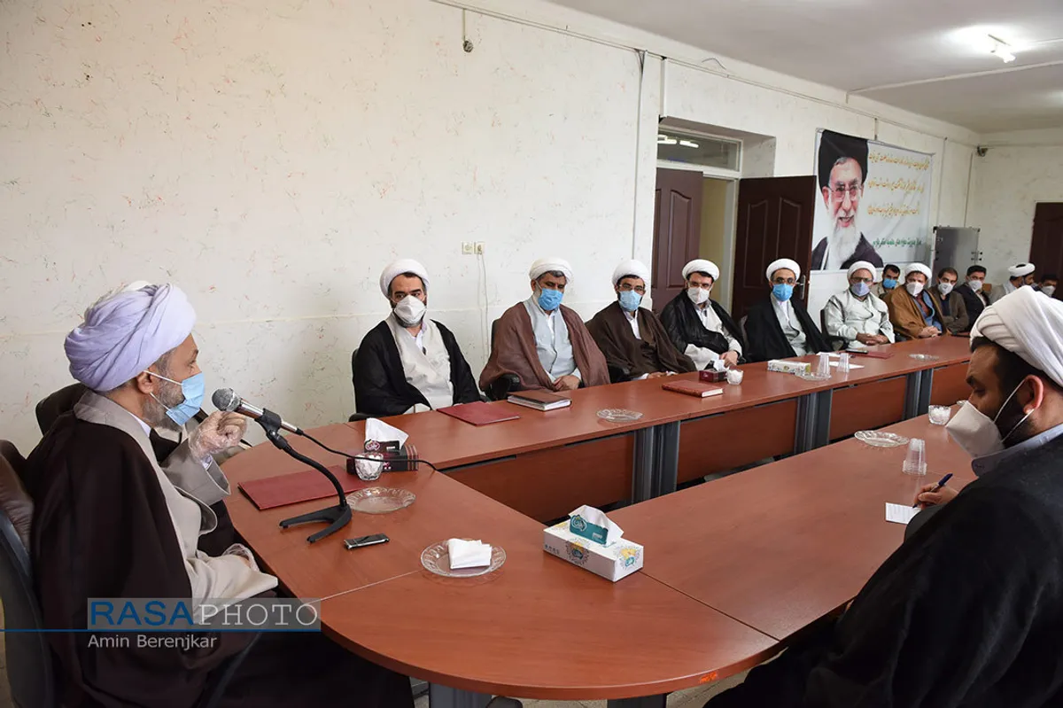 مراسم معارفه معاونان حوزه علمیه استان فارس&lrm;
