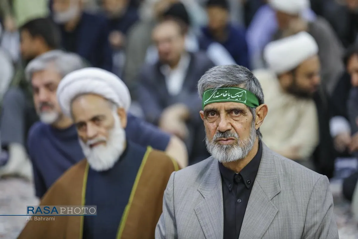 مراسم بزرگداشت چهلم شهیدان لاریجانی
