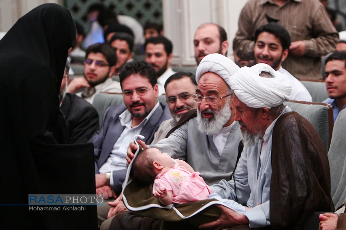 تصاویری از مرحوم آیت الله مومن عضو خبرگان رهبری